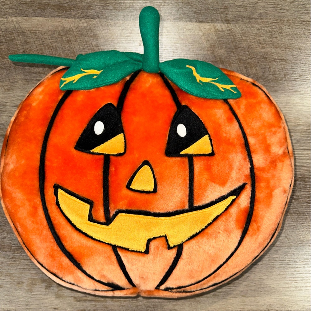 Vintage Halloween Jack‎ O Lantern Pillow 15”X12”